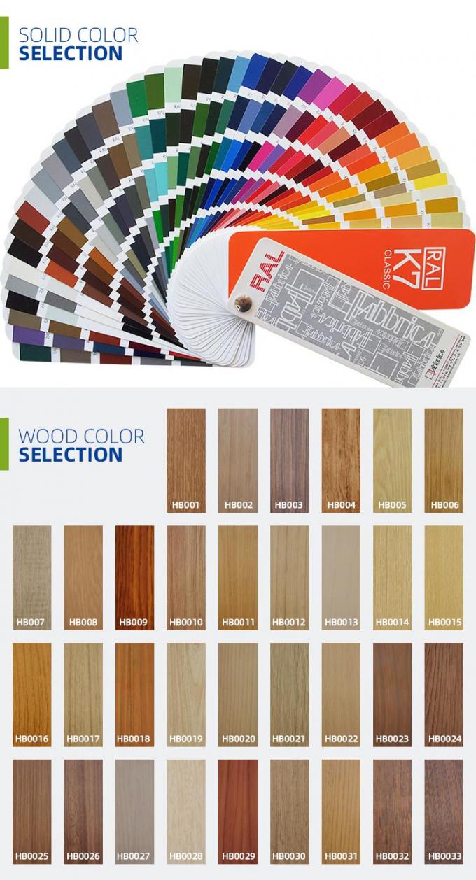 روکش داخلی آلومینیوم ODM طراحی 3.0 میلی متر 5