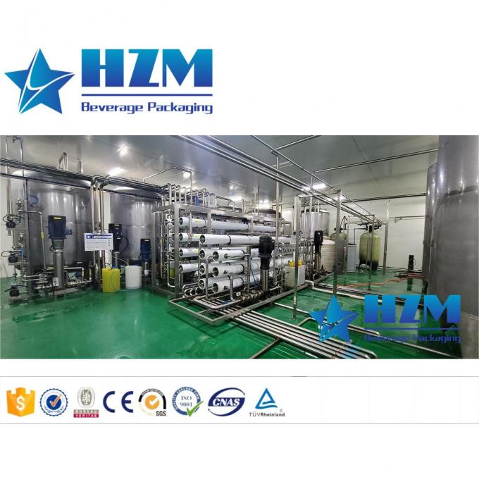 بطری حیوانات خانگی آب خالص پر کردن پوشاندن مشروب بسته بندی ماشین کارخانه 6