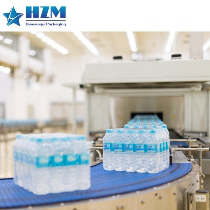 بطری حیوانات خانگی آب خالص پر کردن پوشاندن مشروب بسته بندی ماشین کارخانه 9