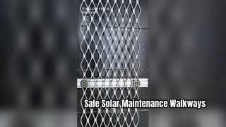 دسترسی ایمن به تعمیر و نگهداری PV خورشیدی خورشیدی سفارشی