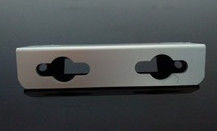 Stamping and CNC Bending Aluminum Parts with Screw Eyes for Lock Accessories
