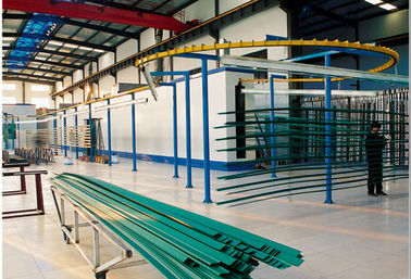 Powder Coating Standard Aluminium Extrusion Profiles / Aluminium Extruded Sections