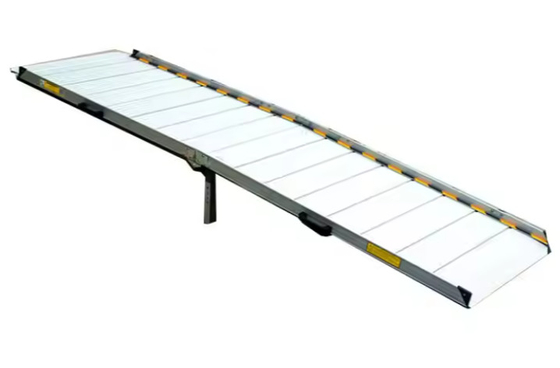 Foot Portable Aluminum Alloy Folding Customized Adjustable Motorcycle Walk Electric Wheelchair Ramp For Car
