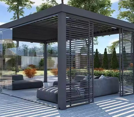 کارخانه تامین کننده 6061 6063 T5 پروفایل اکستروژن آلومینیوم برای پرگولا