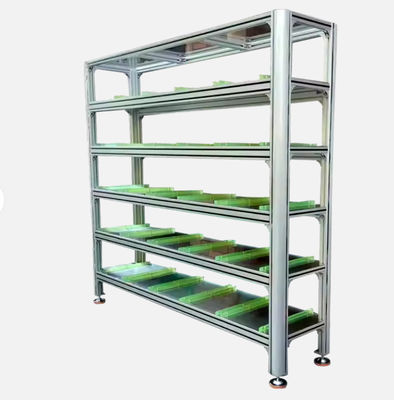 آلومینیوم Extrusions پروفایل قفسه های ذخیره سازی خرده فروشی قفسه های پاپ قفسه های نمایش آلومینیوم کیف نمایش سنگین