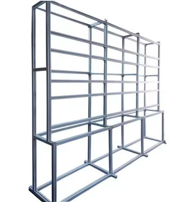 استند نمایش آلومینیوم آلیاژ سبک صنعتی و قفسه دیواری با پروفایل T Slot Aluminium Extrusion 3030 4040